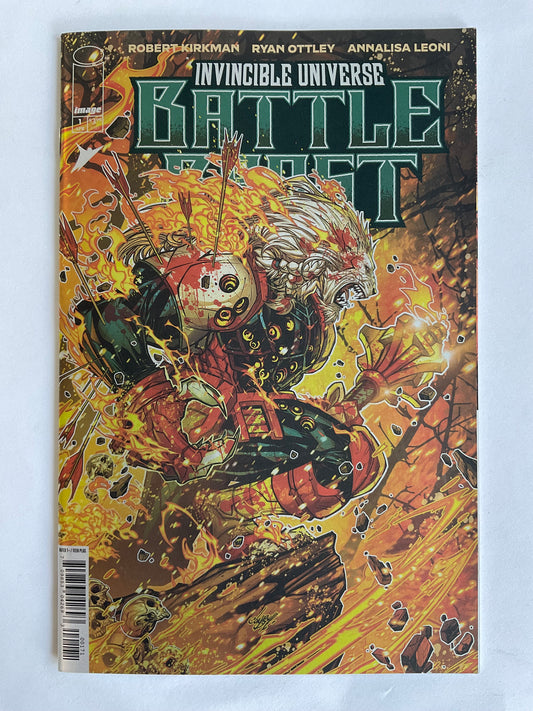Invincible Universe: Battle Beast #1 Cover G 1:100 Jonboy Meyers Foil Variant