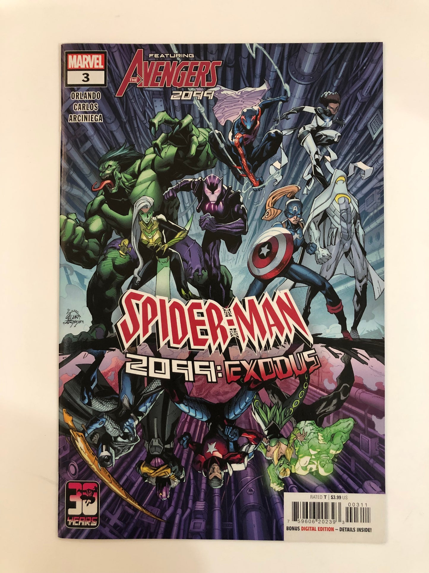 Spider-Man 2099: Exodus #1-5+Alpha/Omega (Complete Set)