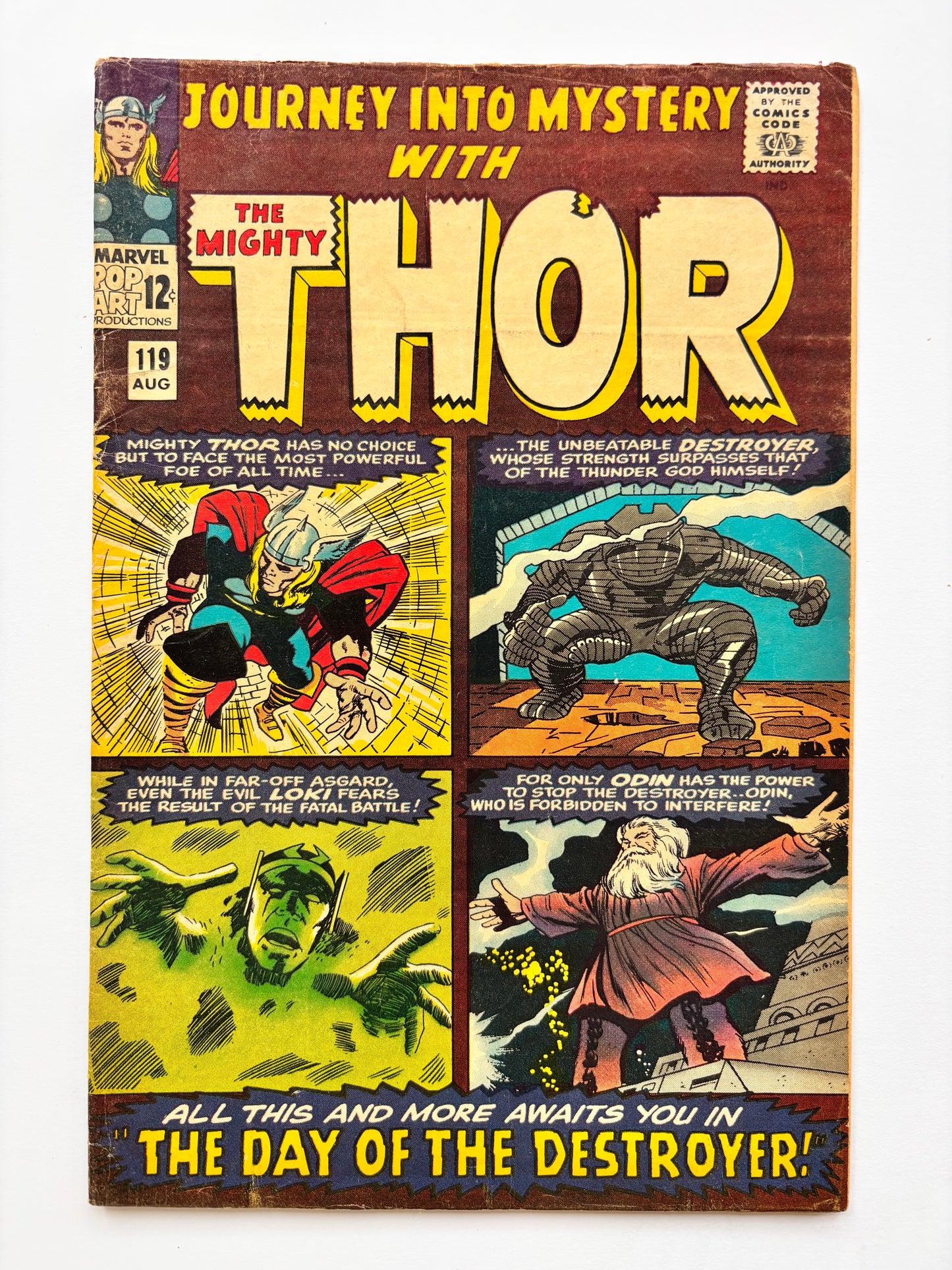 Thor (1962 Journey Into Mystery Series) #119