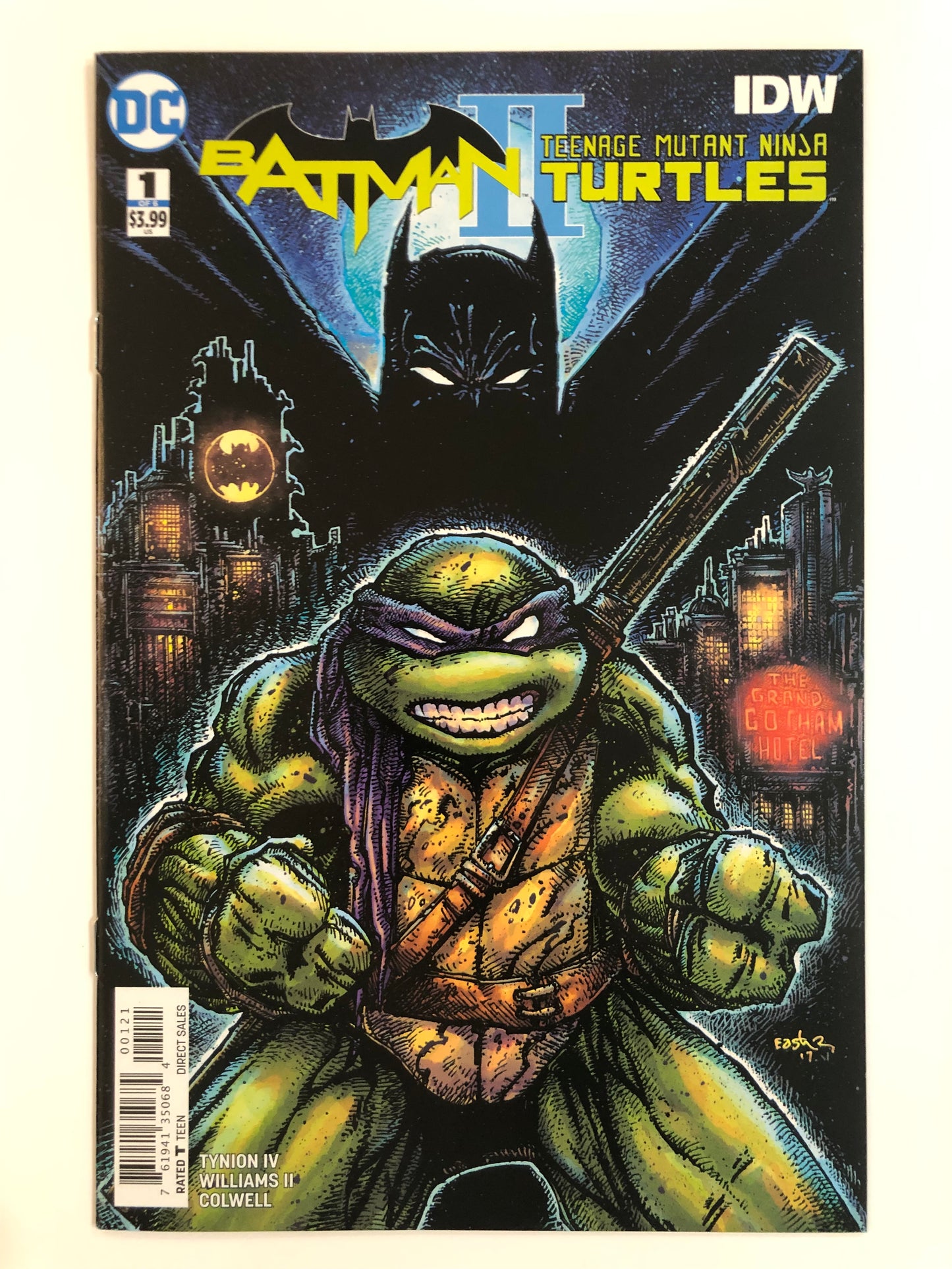 Batman Teenage Mutant Ninja Turtles II (2018) #1 Cvr B
