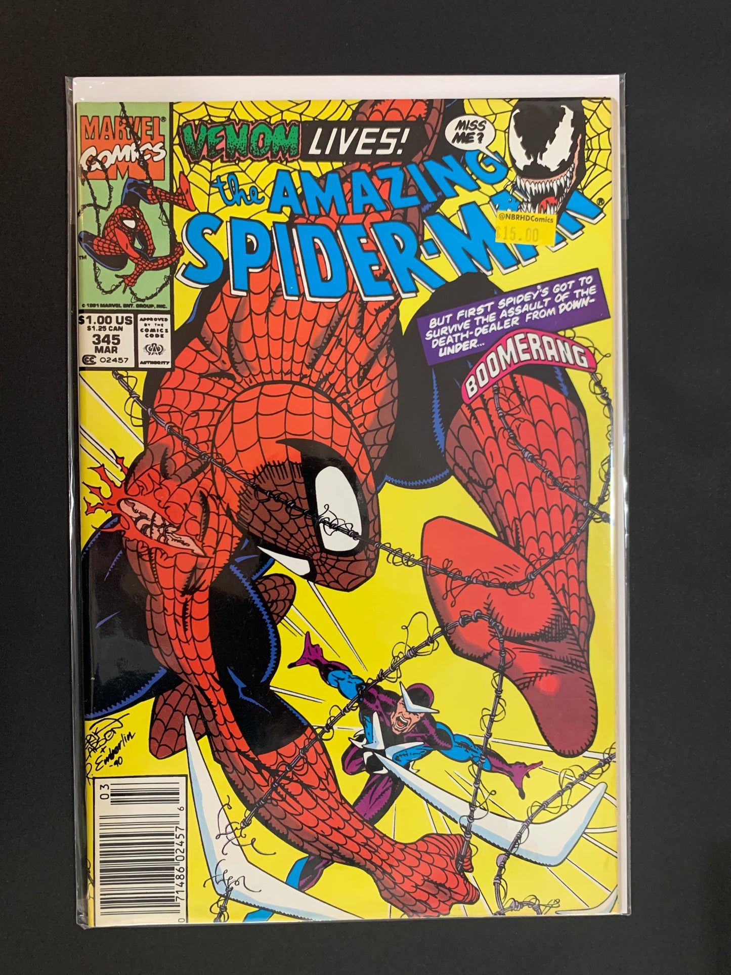 Amazing Spider-man #345