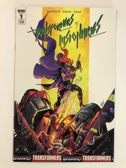 Transformers vs. The Visionaries (2017) #1