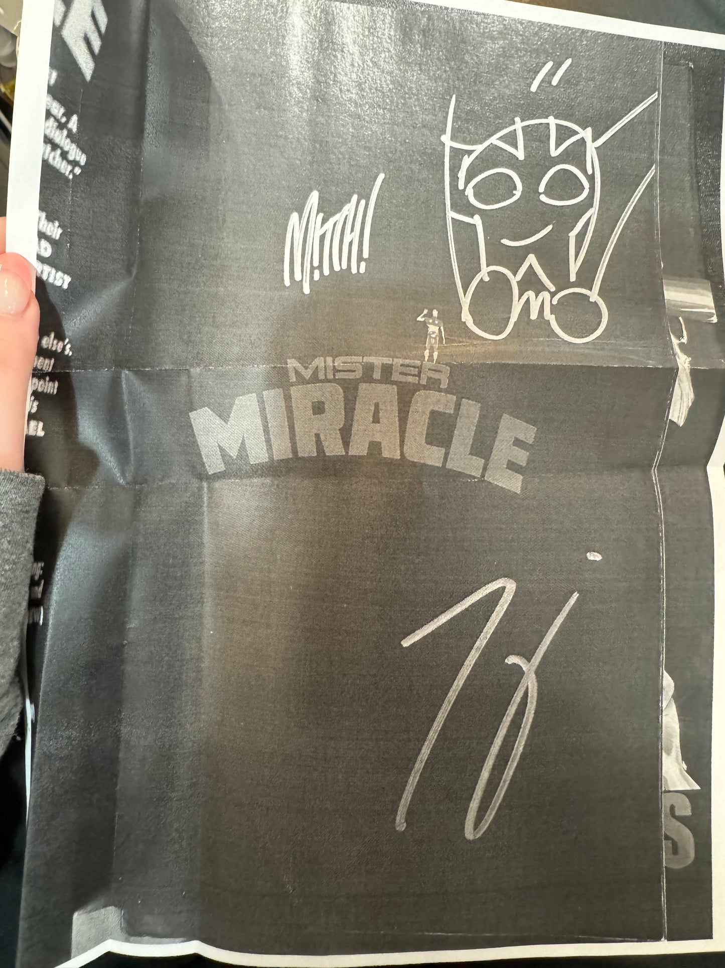 Mister Miracle TPB — Signed