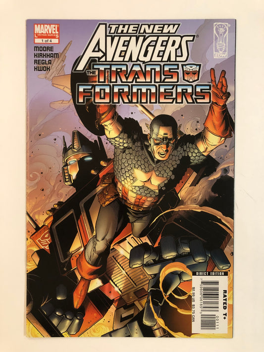 New Avengers Transformers Complete Set #1-4