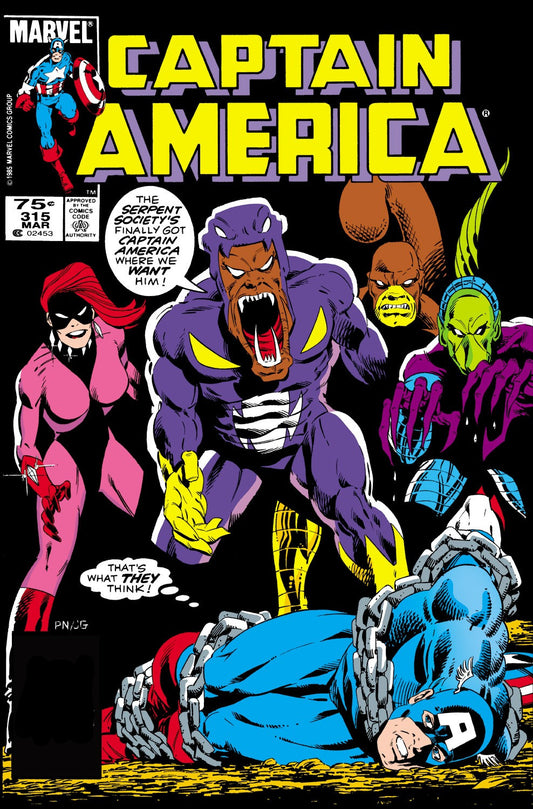 Captain America #315