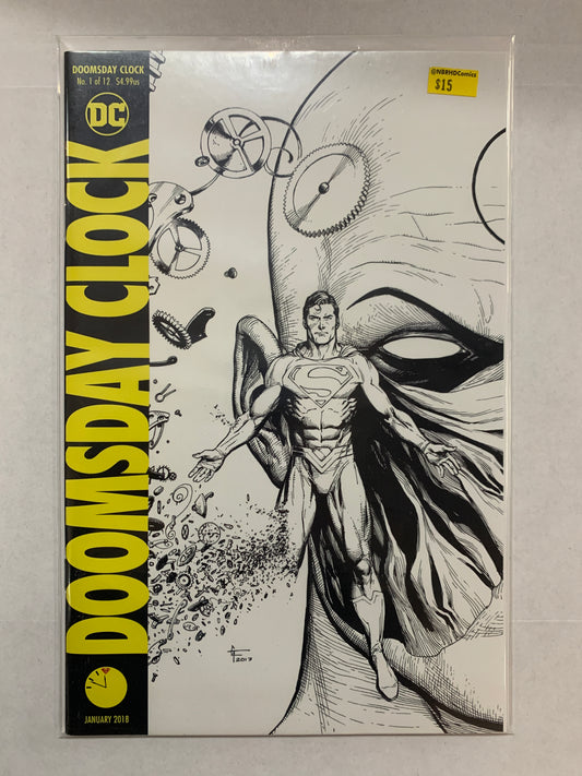 Doomsday clock #1 - Midnight Release Variant