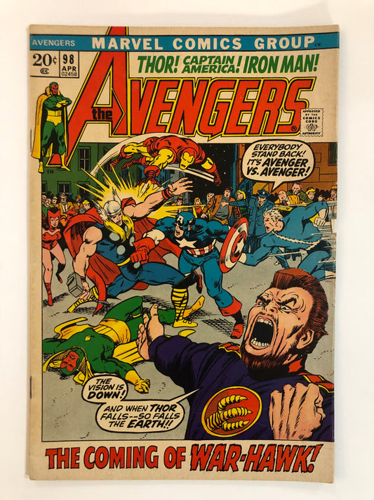 Avengers (1972) #98