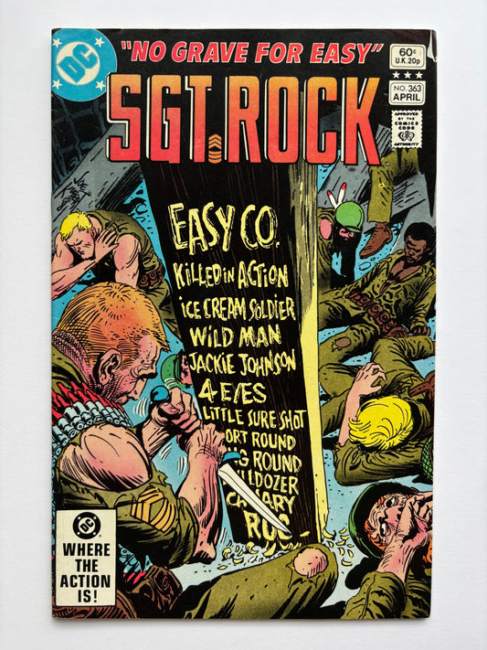Sgt. Rock (1977 Series) #363