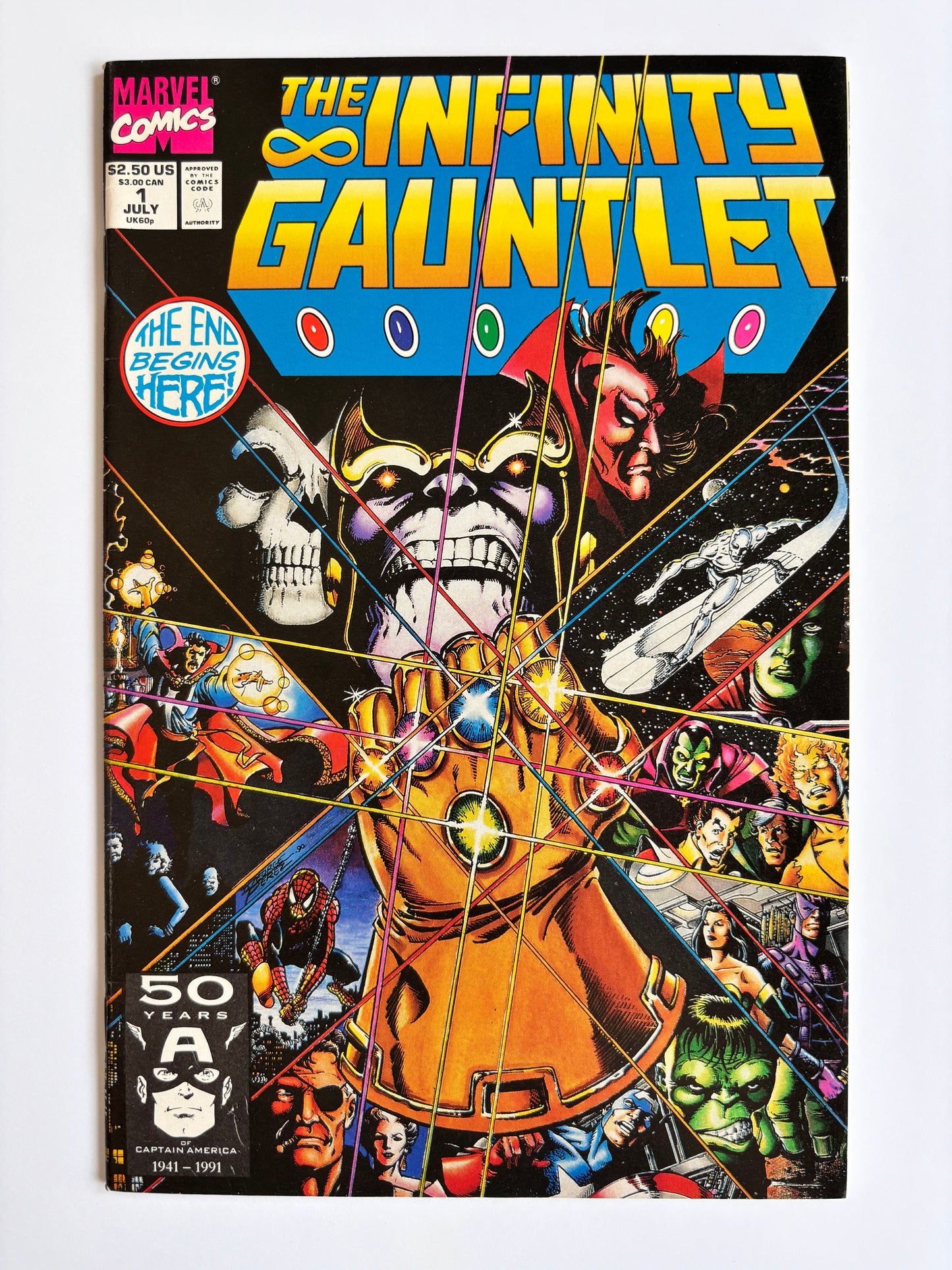 Infinity Gauntlet (1991 Series) #1