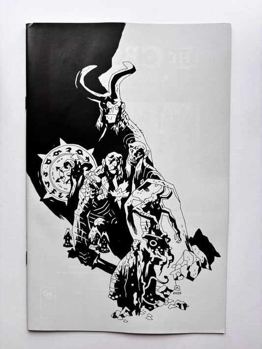 Hellboy: The Crown #1 B&W Full Art ComicsPro Exclusive