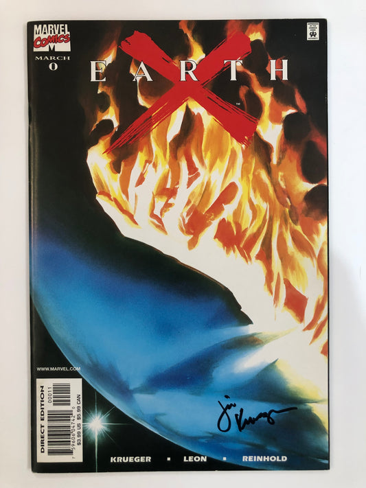 Earth X #0 (Signed)