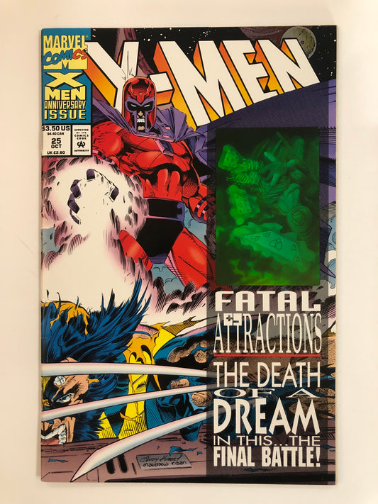 X-Men #25 Gambit Hologram Cover