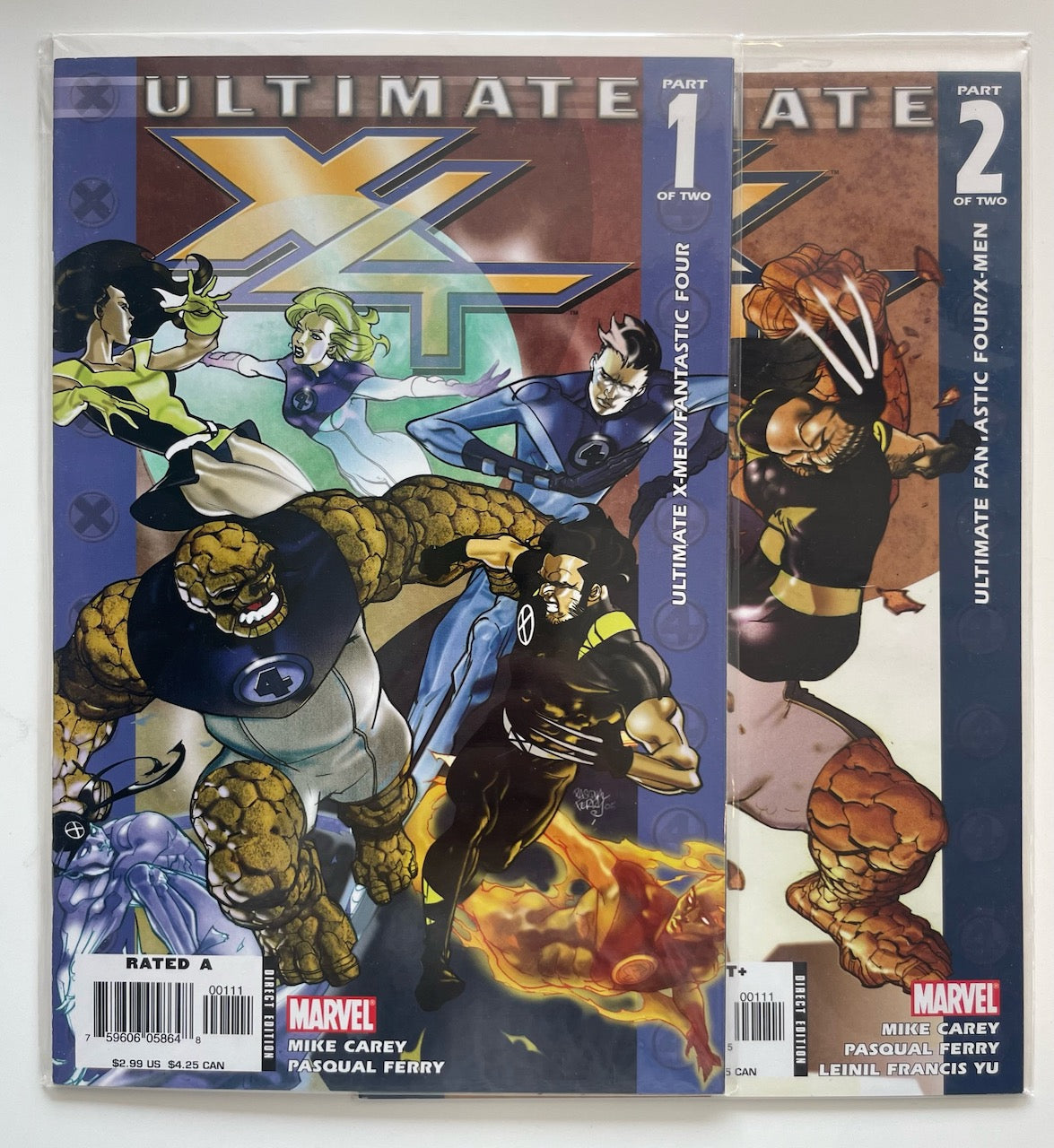 Ultimate X4 #1-2 Set