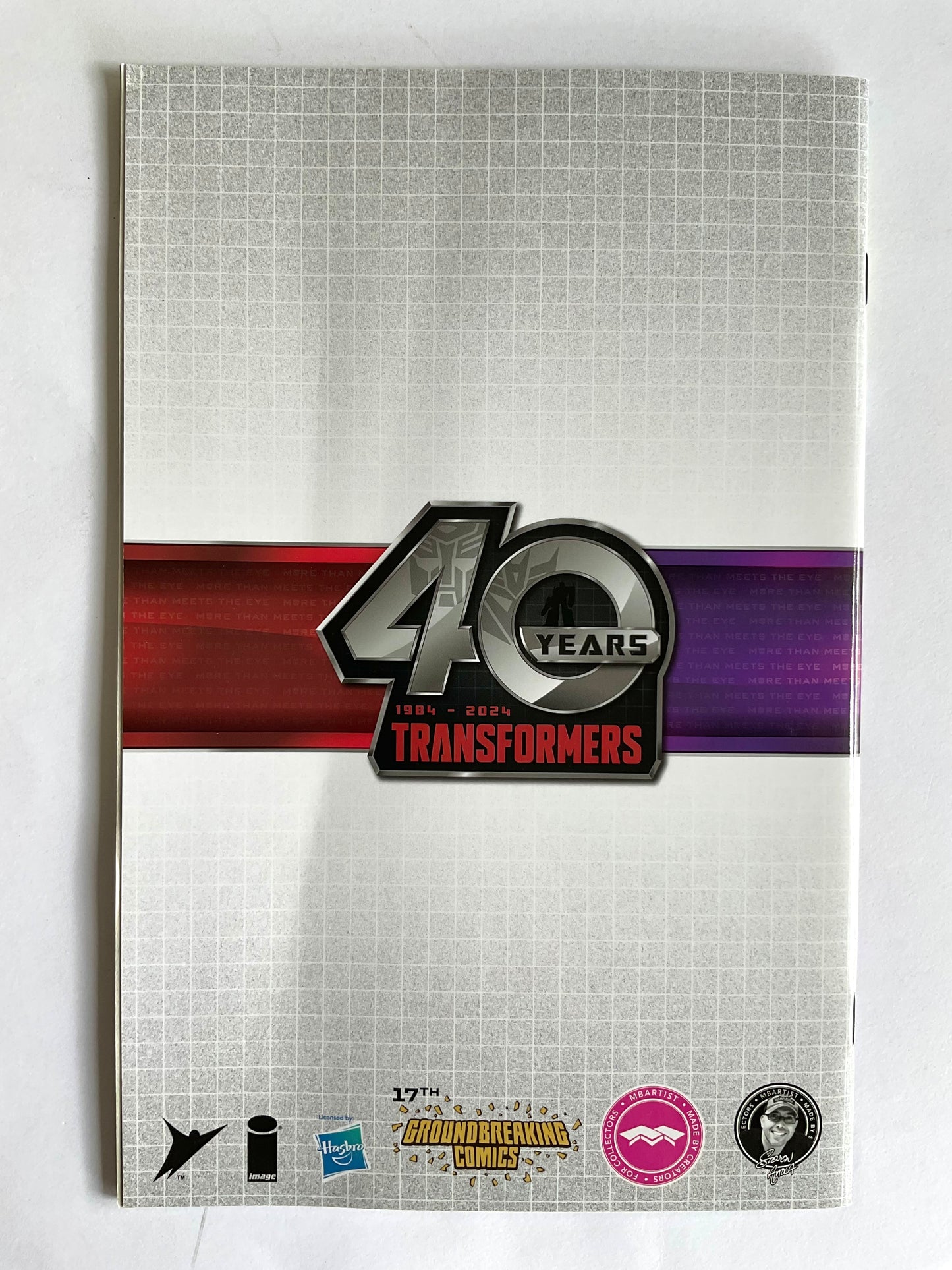 Transformers 40th Anniversary Edition #1 Groundbreaking Comics Steven Ahola Foil Variant