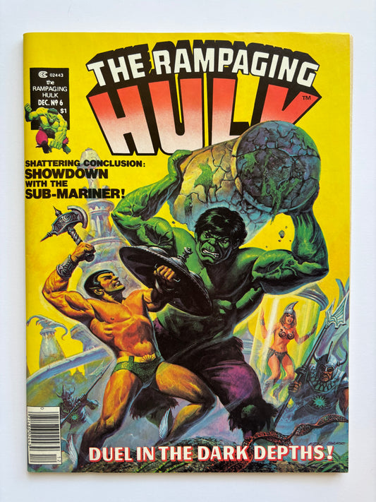 Rampaging Hulk (1977 Magazine) #6