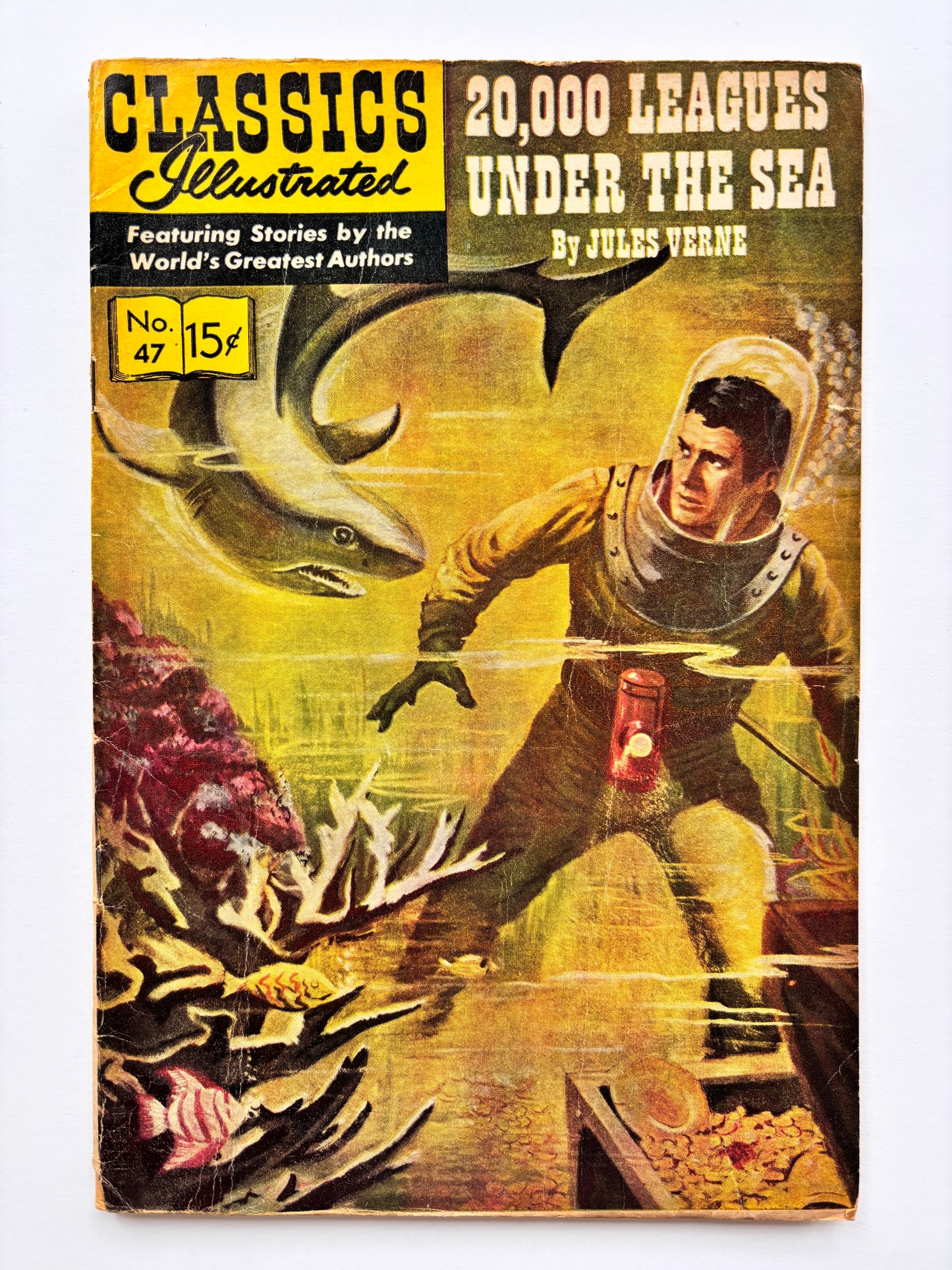 Classics Illustrated (1948, 20,000 Leagues Under The Sea) #47