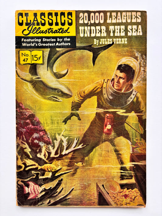 Classics Illustrated (1948, 20,000 Leagues Under The Sea) #47