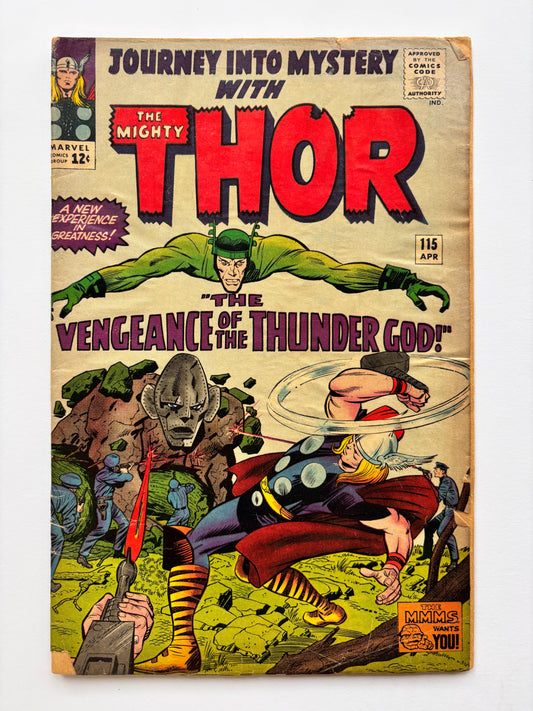 Thor (1962 Journey Into Mystery Series) #115