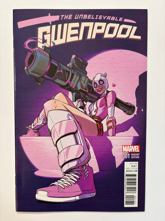 Unbelievable Gwenpool (2016 Series) #1 Cvr C Lee 1:50 Variant