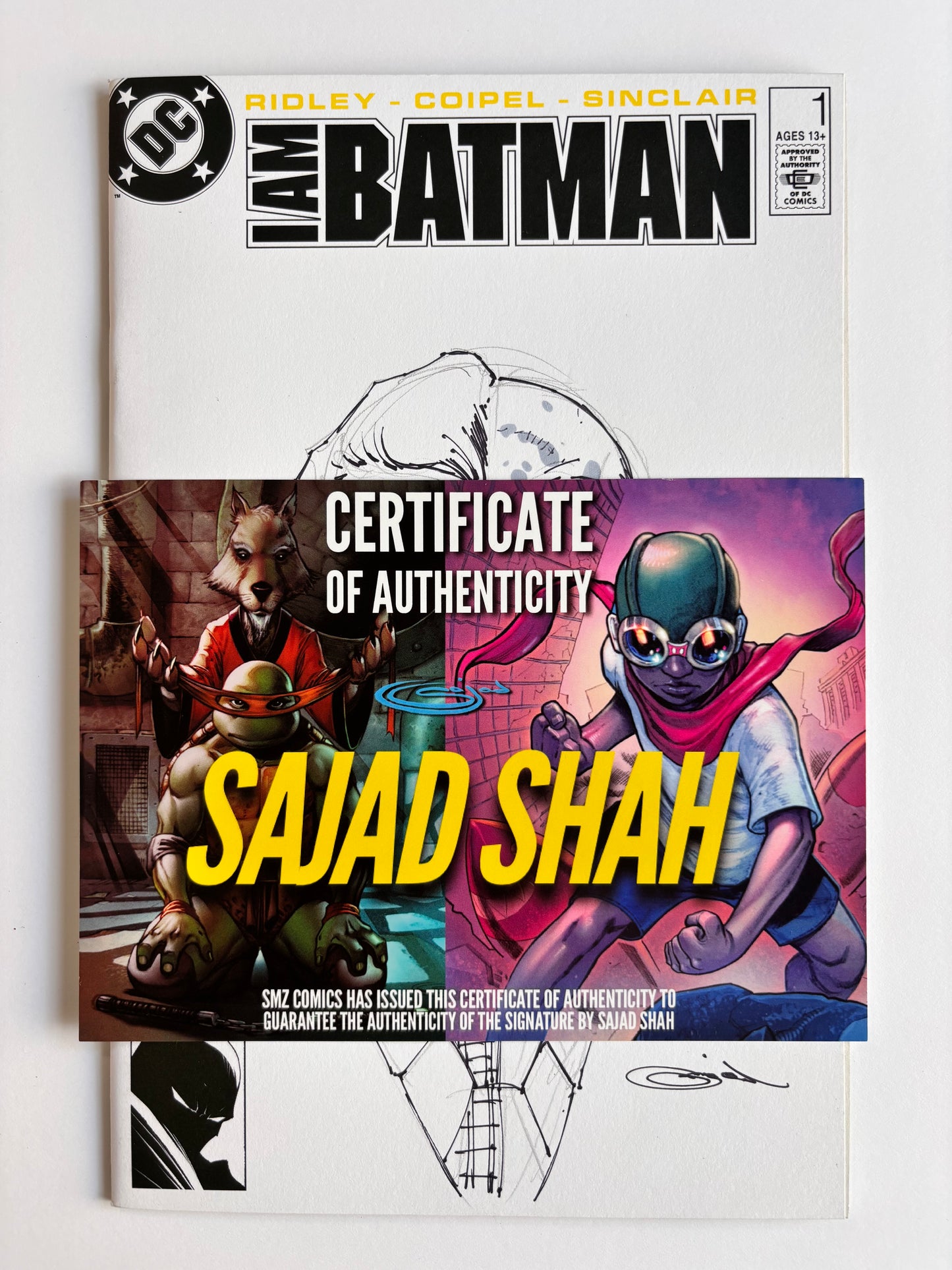 I Am Batman (2021) #1 Sketch Cover by Sajad Shah