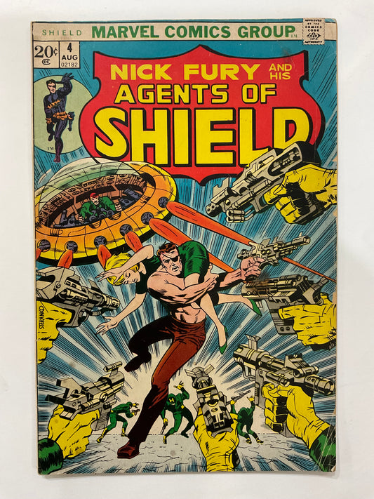 Nick Fury and His Agents of Shield #4