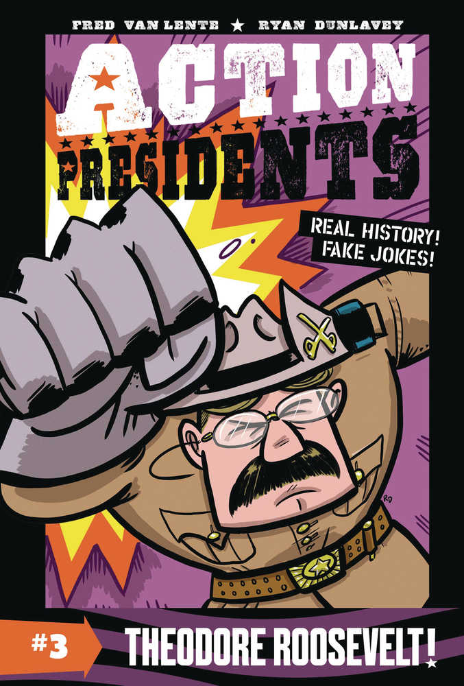 Action Presidents Color Softcover Graphic Novel Volume 03 Theodore Roosevelt
