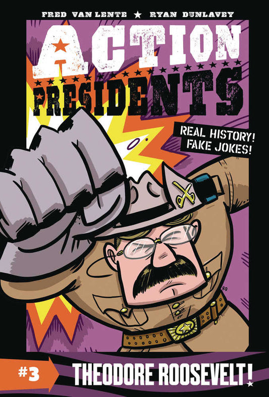 Action Presidents Color Softcover Graphic Novel Volume 03 Theodore Roosevelt