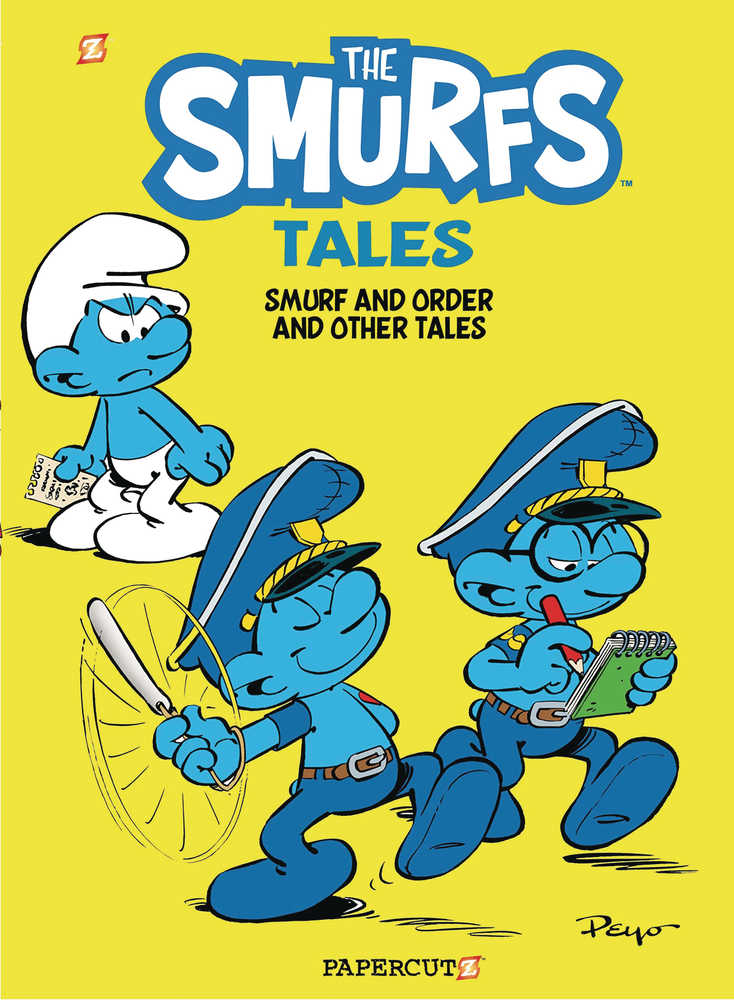 Smurf Tales Graphic Novel Volume 06 Smurf And Order & Other Tales