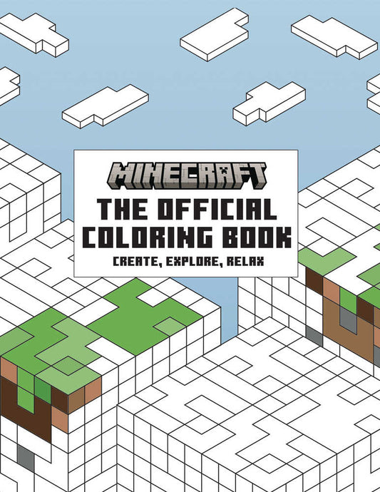Minecraft Official Coloring Book