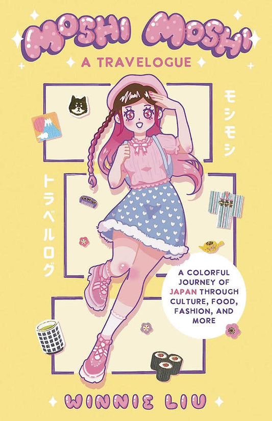 Moshi Moshi Travelogue Colorful Journey Of Japan Softcover