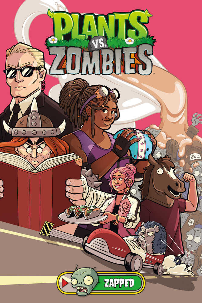 Plants vs Zombies Hardcover Zapped