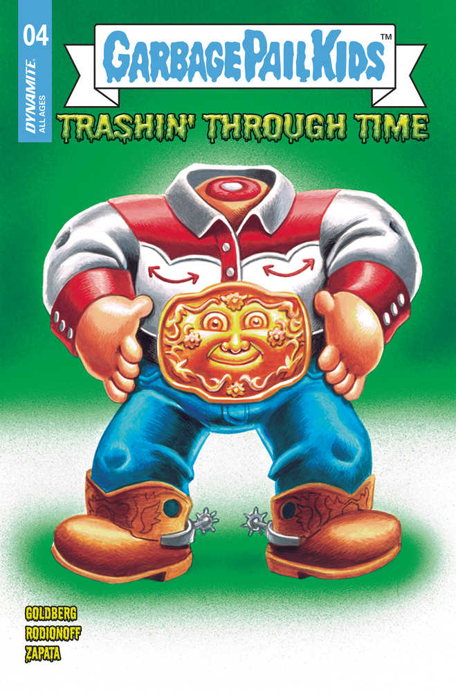 Garbage Pail Kids Through Time #4 Cover D Classic Trading Card