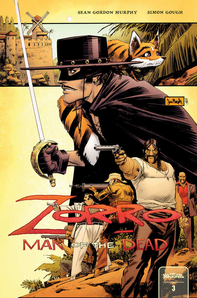 Zorro Man Of The Dead #3 (Of 4) Cover A Murphy (Mature)