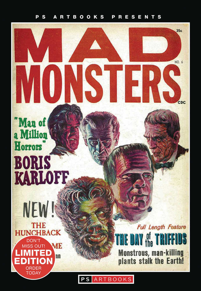 Ps Artbooks Mad Monsters Magazine #1