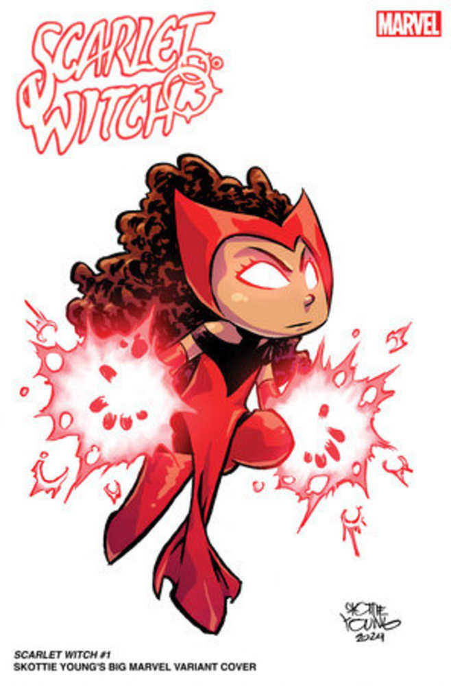 Scarlet Witch #1 Skottie Youngs Big Marvel Variant