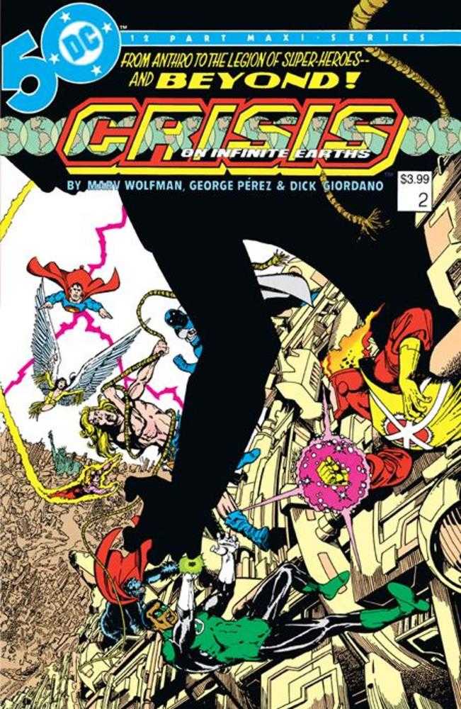 Crisis On Infinite Earths #2 (Of 12) Facsimile Edition Cover A George Perez