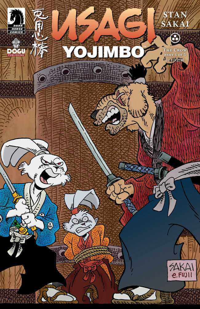 Usagi Yojimbo Crow #4 Cover A Sakai