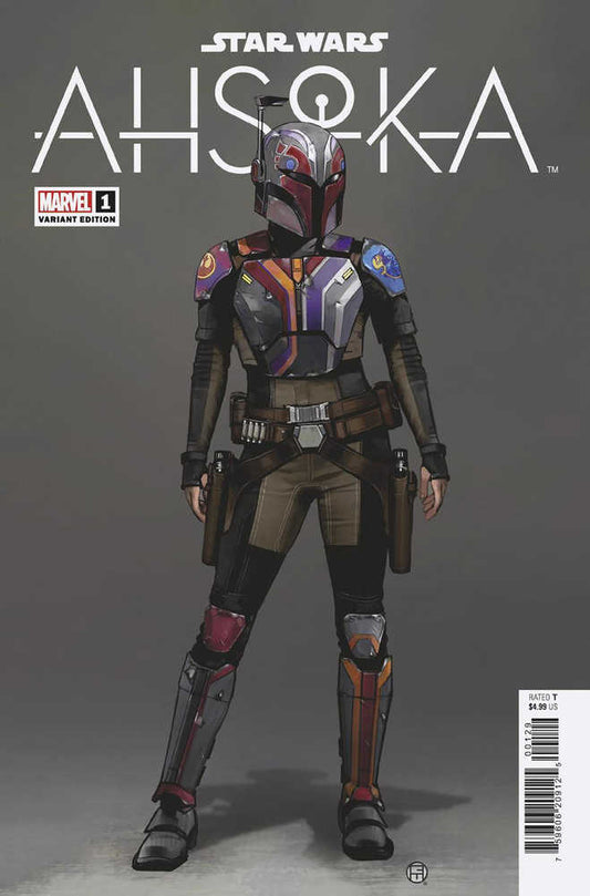 Star Wars Ahsoka #1 10 Copy Variant Edition Concept Art Variant