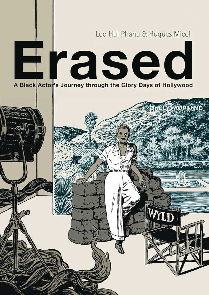 Erased Hardcover An Actor Of Colors Journey Through The Heyday Of Hollywood (Mature)