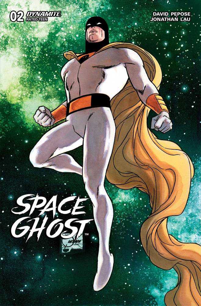 Space Ghost #2 Cover T Foc Quesada Color Original