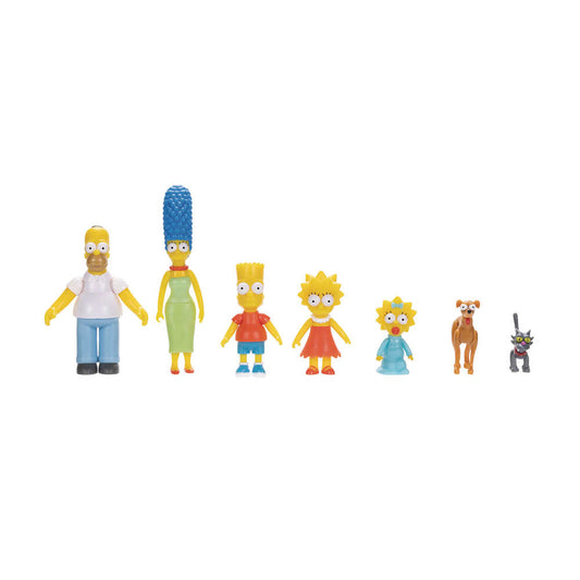 Simpsons Family 2-1/2in Scale Figure Multipack