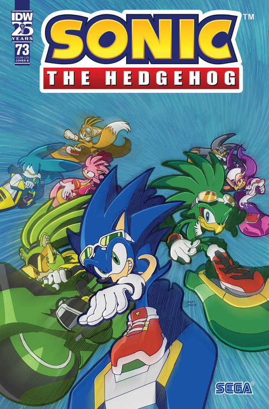 Sonic The Hedgehog #73 Variant B (Fonseca)