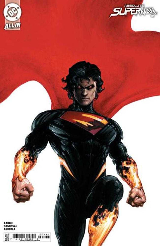 Absolute Superman #1 Cover D Clayton Crain Card Stock Variant