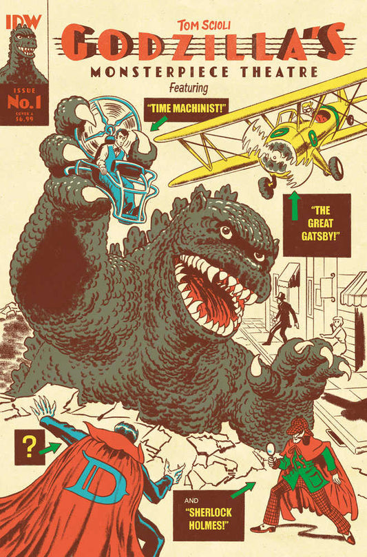 Godzilla’S Monsterpiece Theatre #1 Cover A (Scioli)