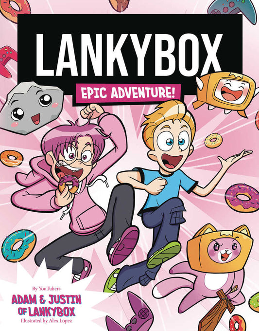 Lankybox Epic Adventure Graphic Novel