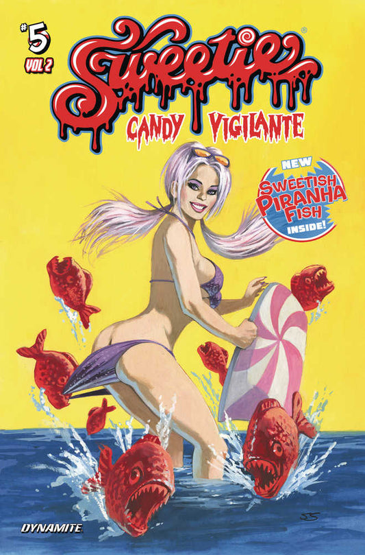 Sweetie Candy Vigilante Volume 2 #5 Cover C Sistilli Yellow (Mature)