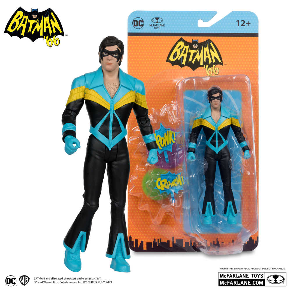 DC Retro 66 Batman 6in Comic Nightwing Action Figure