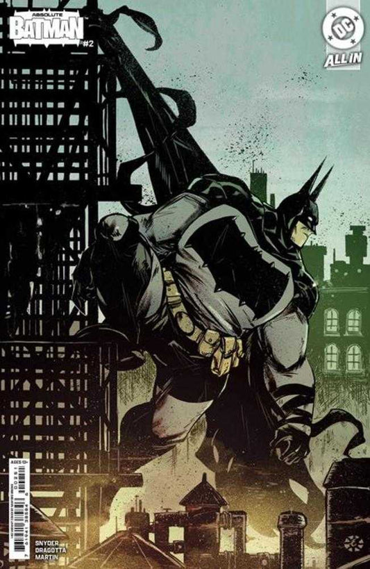 Absolute Batman #2 Cover E 1 in 50 Sanford Greene Card Stock Variant