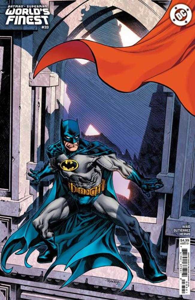 Batman Superman Worlds Finest #33 Cover B Tom Raney Card Stock Variant