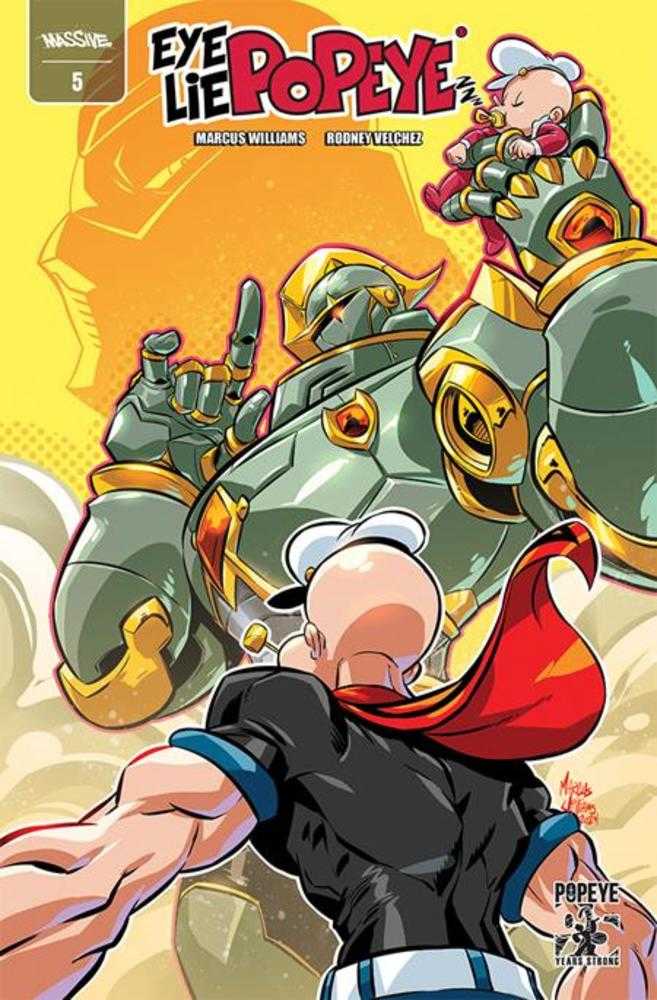 Eye Lie Popeye #5 (Of 5) Cover A Marcus Williams